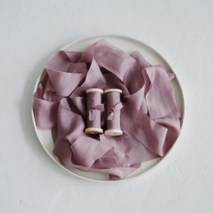 Silk ribbon TRAUBE Habutai 08