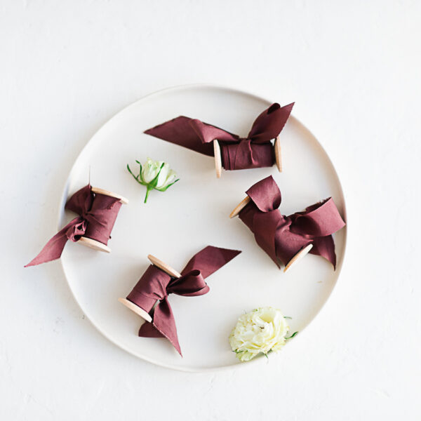 Seidenband MAUVE