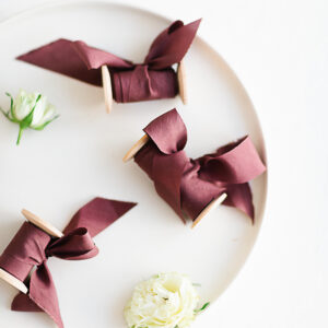 Seidenband MAUVE Habutai Bouquet Collection – Bild 3