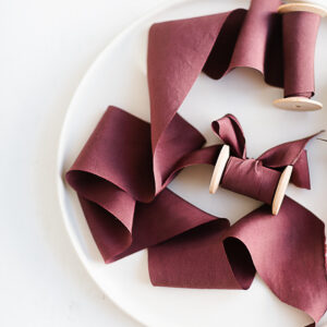 Seidenband MAUVE Habutai Bouquet Collection – Bild 6