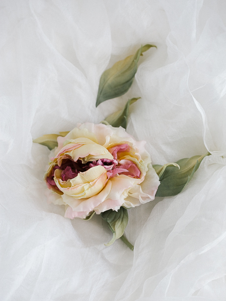 Seidenblume Rosa