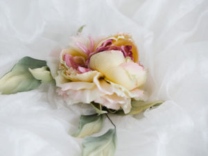 Seidenblume Rosa – Bild 3