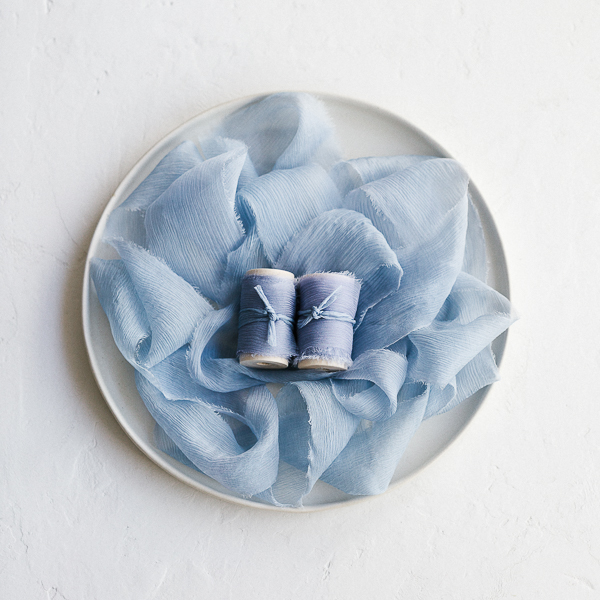 Seidenband ENGEL Crinkled Chiffon