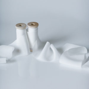 Silk ribbons ANTIQUE WHITE Crepe-de-Chine BOUQUET Collection - Image 13