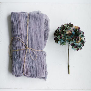 Cotton gaze table runner NEO MINT