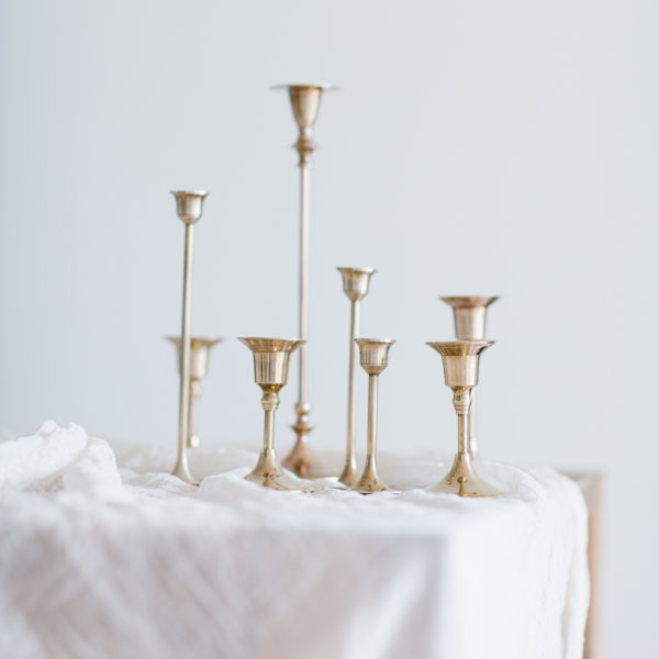 Kerzenständer Messing Verleih