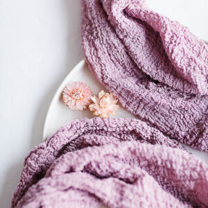 Tischläufer VINTAGE ROSE Baumwolle Gaze – Bild 6