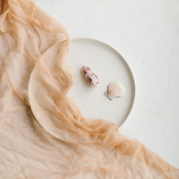 Dekostoff Chiffon Nude