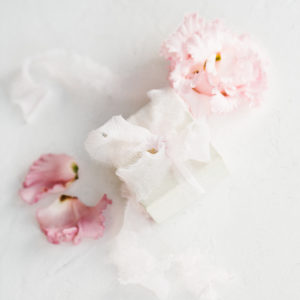 Silk ribbon HELLROSA Crinkled Chiffon QUER - Image 4