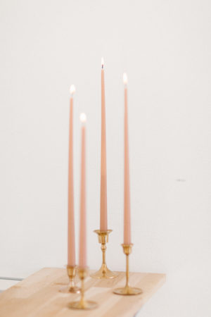Kerzen Dusty Rose 40cm