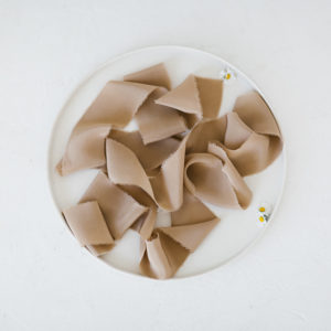 Seidenband TAUPE