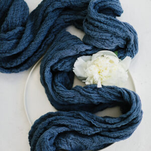 Tischläufer INDIGO Baumwolle Gaze – Bild 5