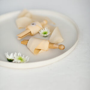 Seidenband Creme Brulee Crepe-de-Chine BOUQUET Collection – Bild 7