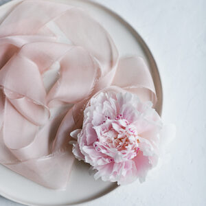Hellrosa Chiffon