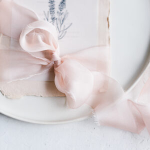 Seidenband HELLROSA Chiffon – Bild 6