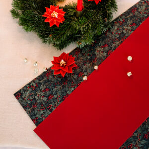 Designer Geschenkpapier Weihnachten ROTE BEEREN 42,0 x 59,50 cm – Bild 4