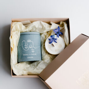 Geschenkkerze Liebespaar Duftkerze