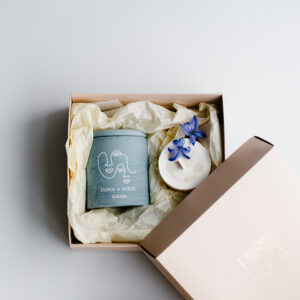 Geschenkkerze Liebespaar Duftkerze