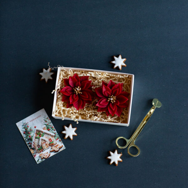 Kerze Weihnachtsstern