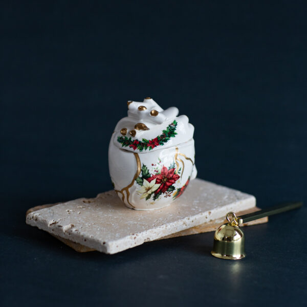 Duftkerze Weihnachtsstern klein