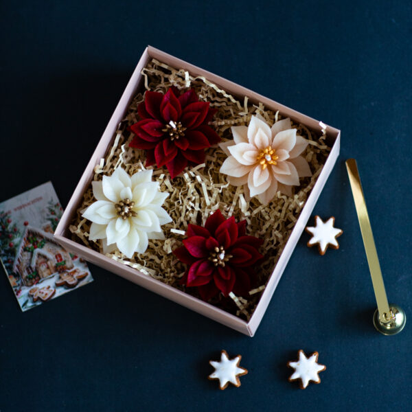 Weihnachtskerzen-Set